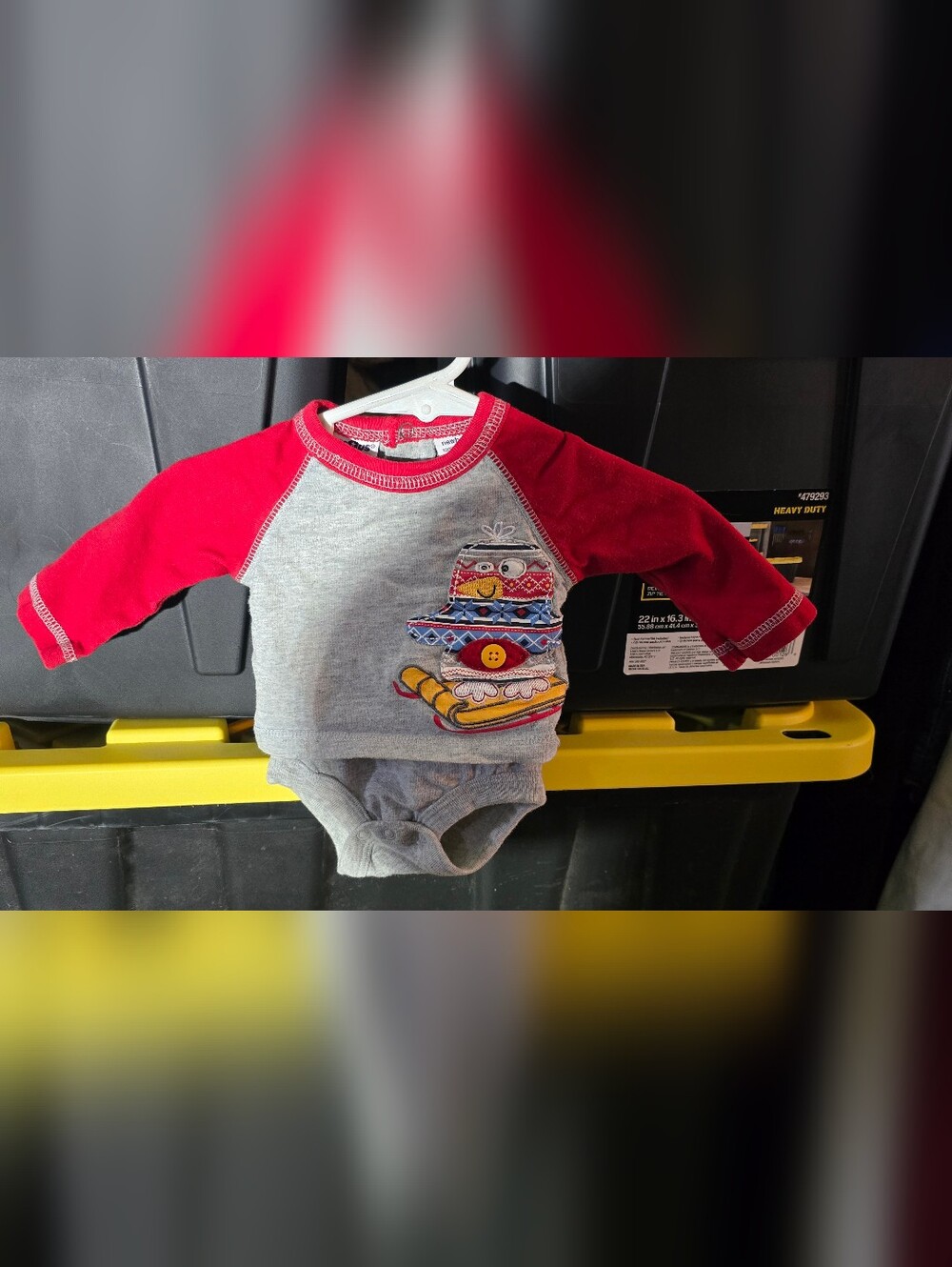 BabiesRUs Onepiece With Sledding Penguin